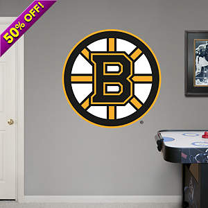 Boston Bruins Fathead Vinyl Wall Decal